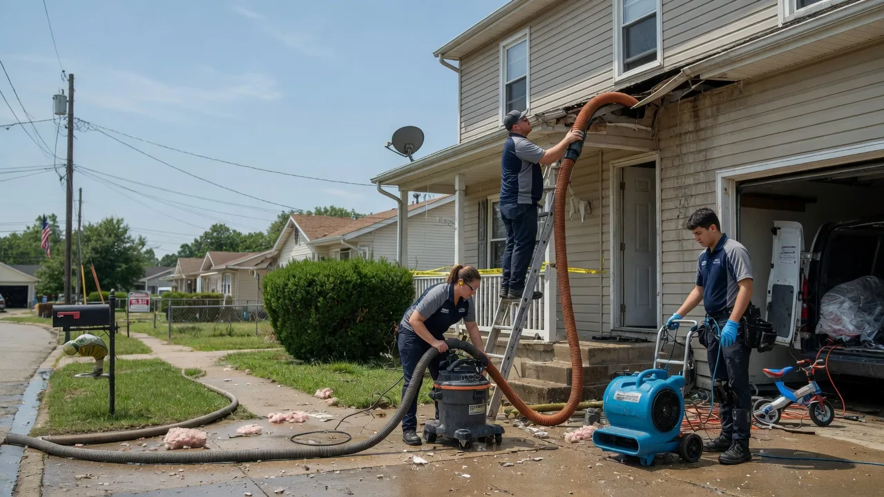 Water Damage Restoration in Vintondale, PA near me